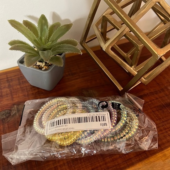 11 piece tele cord ponytail, 5” - Picture 2 of 4